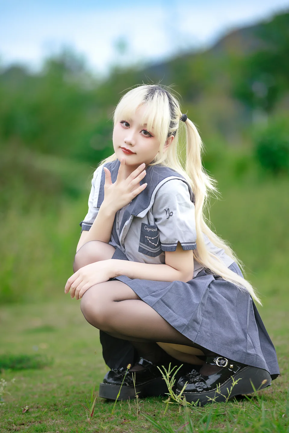 阿雪雪 - No.024 湿地JK [78P-1.77GB] tg@simisebaisi 【丝足阁】008.webp